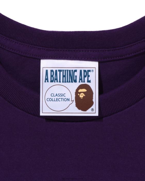 tee hombres púrpura 26D80167 A Bathing Ape