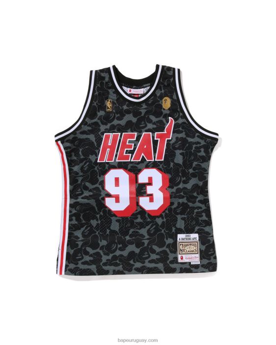 camiseta sin mangas miami heat de x m&n hombres negro 26D80365 A Bathing Ape