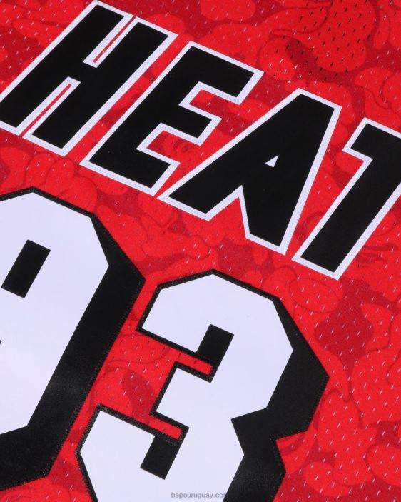 camiseta sin mangas miami heat de x m&n hombres rojo brillante 26D80364 A Bathing Ape
