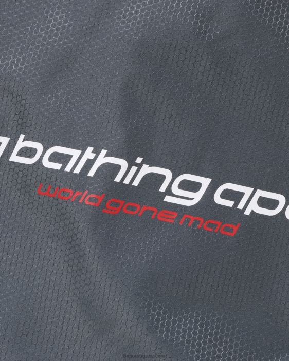 chamarra bomber con diseño de panal hombres gris 26D80318 A Bathing Ape