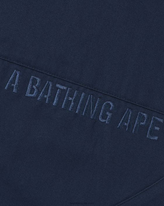 pantalones chinos holgados hombres Azul marino 26D80292 A Bathing Ape