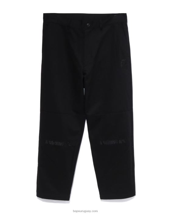 pantalones chinos holgados hombres negro 26D80291 A Bathing Ape