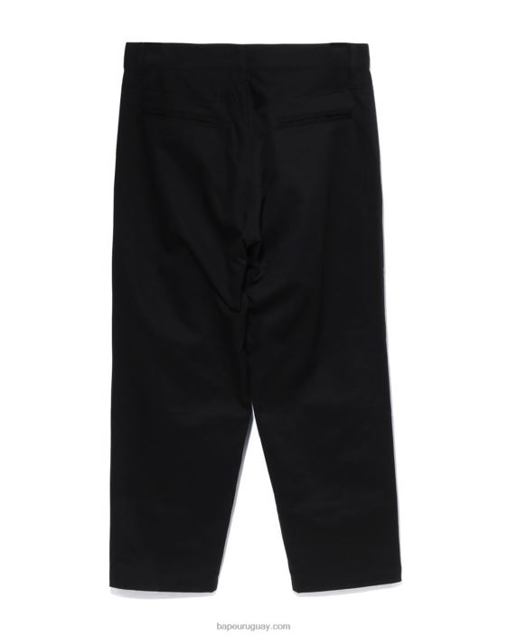 pantalones chinos holgados hombres negro 26D80291 A Bathing Ape