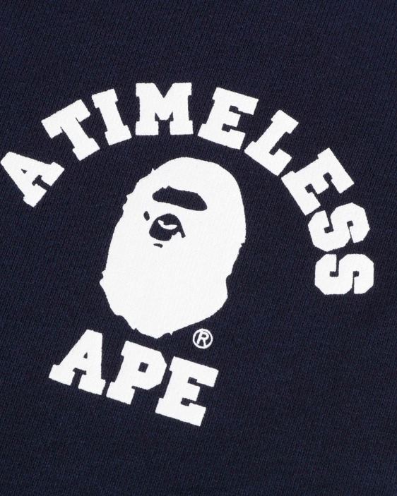 x jjjjound pantalones de chándal universitarios hombres Azul marino 26D80342 A Bathing Ape