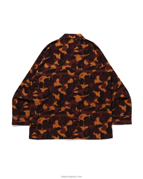pijama de camuflaje de chocolate de san valentín hombres marrón 26D80300 A Bathing Ape