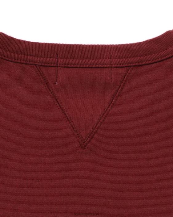 Cuello redondo hombres rojo ladrillo 26D80358 A Bathing Ape