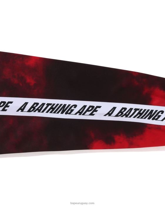 chamarra de chándal con efecto tie dye hombres rojo brillante 26D80249 A Bathing Ape
