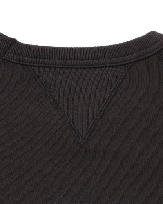 cuello redondo de ajuste holgado con parche hombres gris oscuro 26D80294 A Bathing Ape