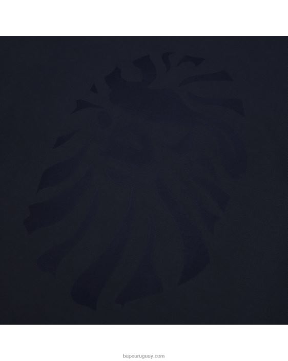 playera de manga larga con logo estampado hombres Azul marino 26D80352 A Bathing Ape