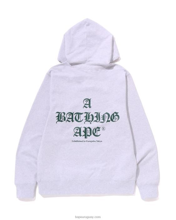 sudadera con capucha hombres gris 26D80278 A Bathing Ape