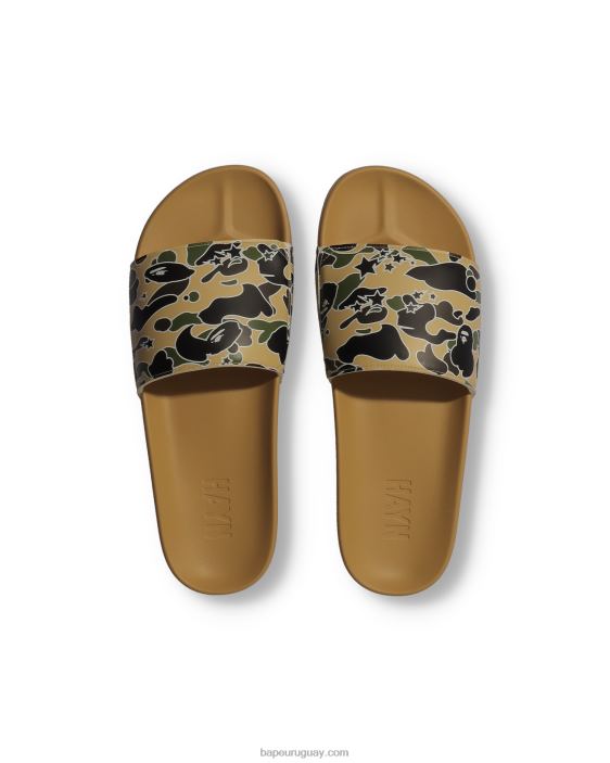 sandalias con diseño camuflado sta de x hayn hombres caqui 26D80730 A Bathing Ape