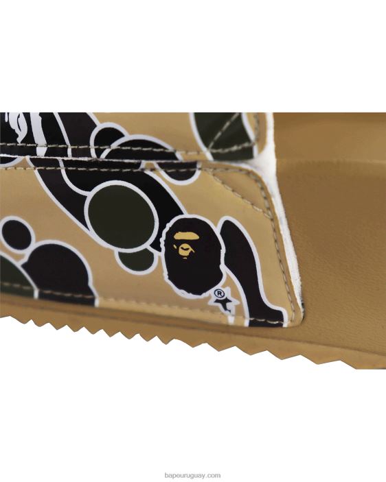 sandalias con diseño camuflado sta de x hayn hombres caqui 26D80730 A Bathing Ape