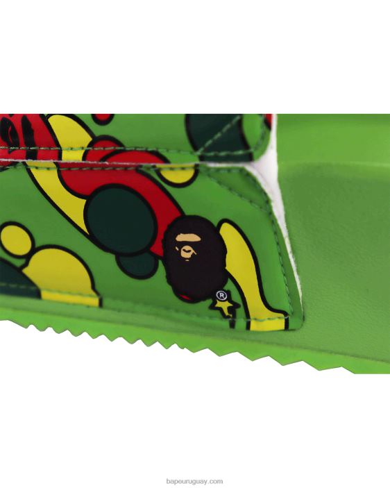 sandalias con diseño camuflado sta de x hayn hombres caso 26D80728 A Bathing Ape