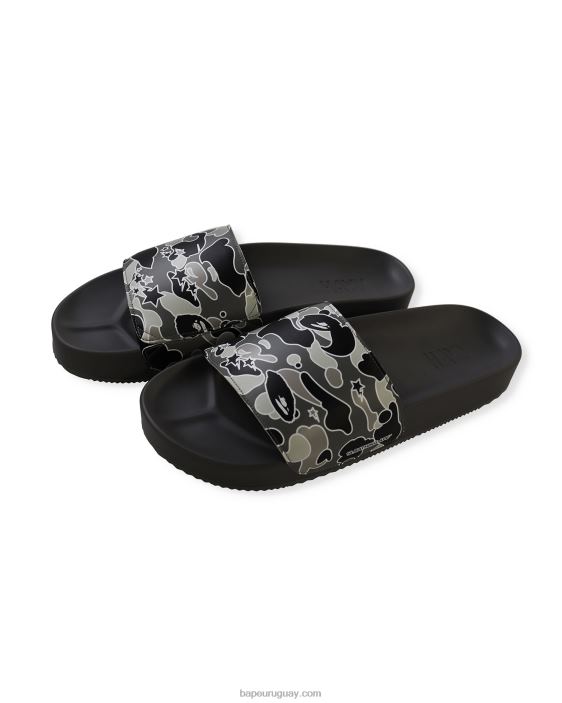 sandalias con diseño camuflado sta de x hayn hombres negro 26D80727 A Bathing Ape