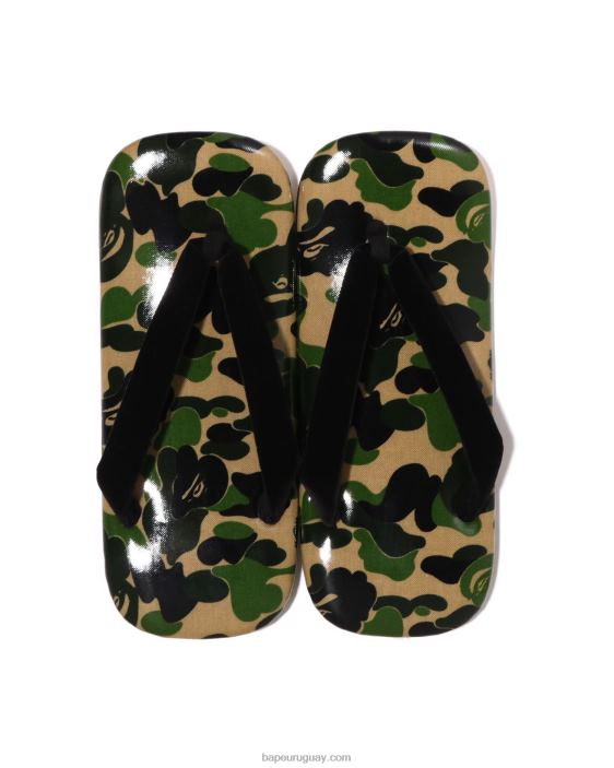 sandalias japonesas abc camuflaje hombres ejercito verde 26D80667 A Bathing Ape