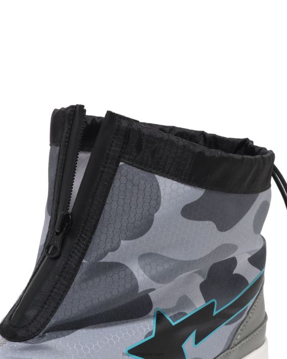 nido de abeja camo zip road sta m2 hombres gris 26D80671 A Bathing Ape