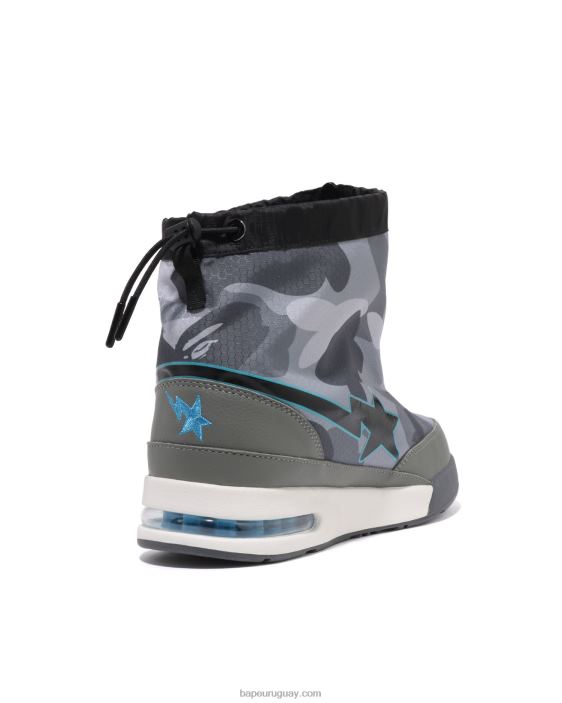 nido de abeja camo zip road sta m2 hombres gris 26D80671 A Bathing Ape