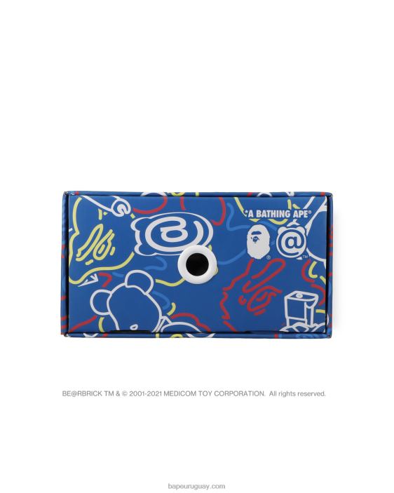 zapatillas bape sta x medicom toy be r camo m1 hombres azul claro 26D80735