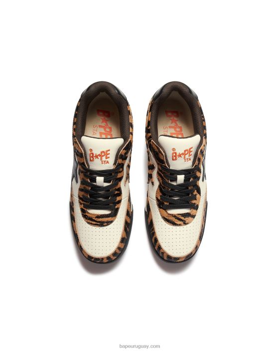 zapatillas cny road sta m1 hombres marrón 26D80713 A Bathing Ape