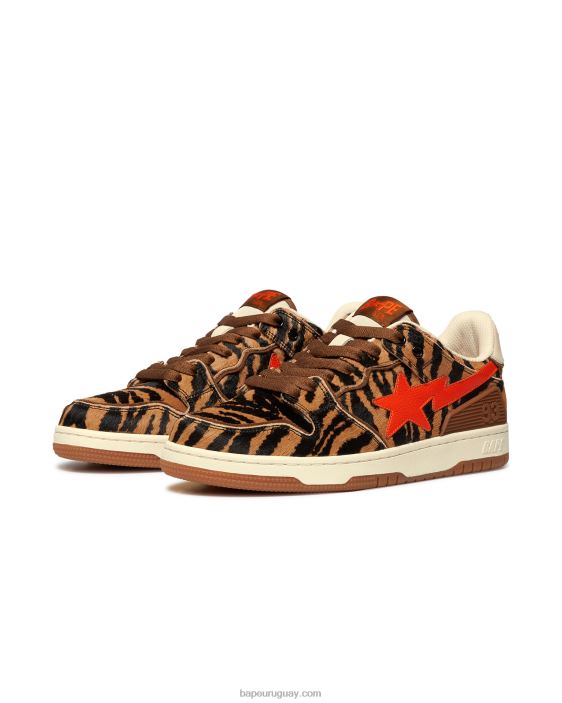 zapatillas cny sk8 sta m2 hombres marrón 26D80712 A Bathing Ape