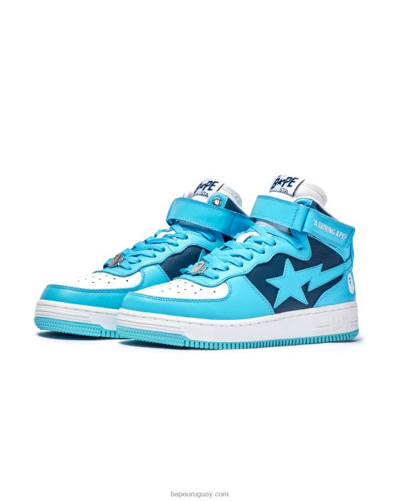 zapatillas mi #2 m2 hombres azul claro 26D80704 A Bathing Ape