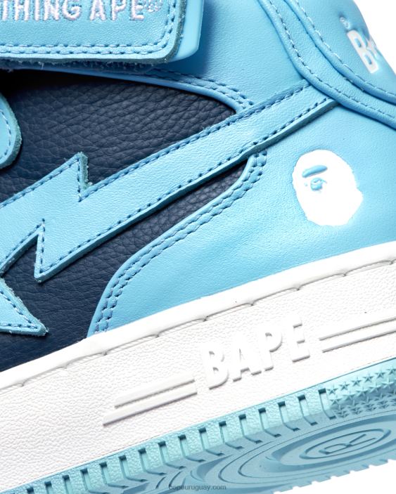 zapatillas mi #2 m2 hombres azul claro 26D80704 A Bathing Ape