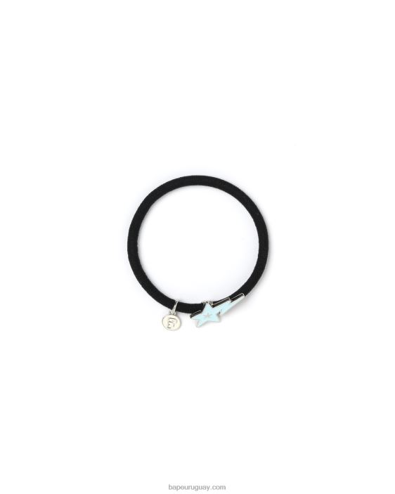 diadema con logo mujer azul claro 26D801115 A Bathing Ape