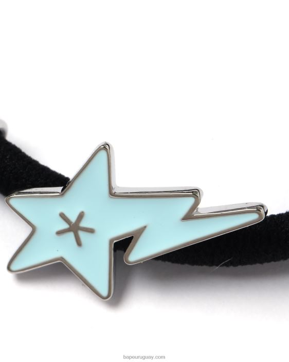 diadema con logo mujer azul claro 26D801115 A Bathing Ape