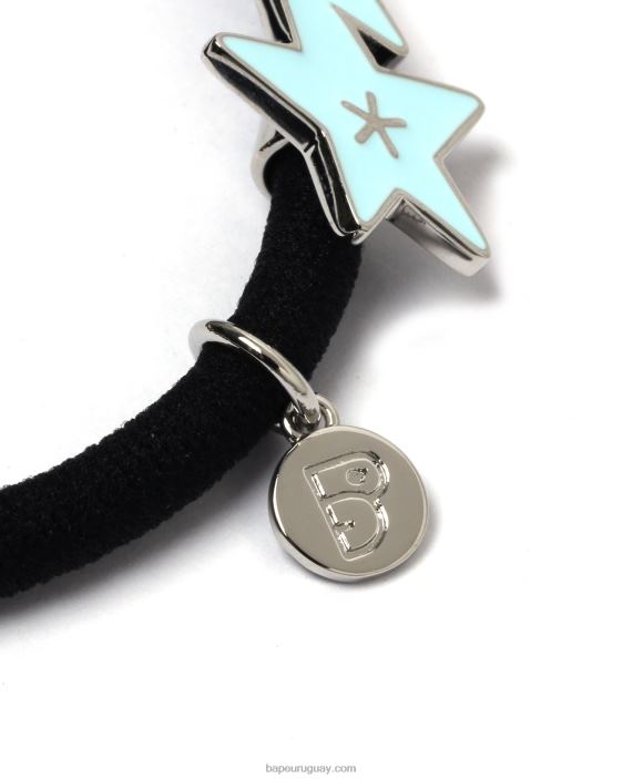 diadema con logo mujer azul claro 26D801115 A Bathing Ape