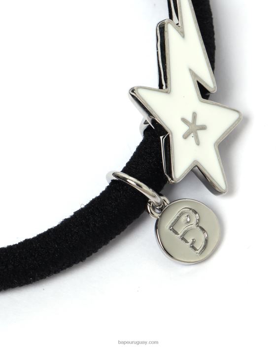 diadema con logo mujer blanco 26D801118 A Bathing Ape