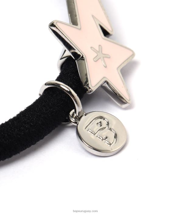 diadema con logo mujer rosa 26D801117 A Bathing Ape