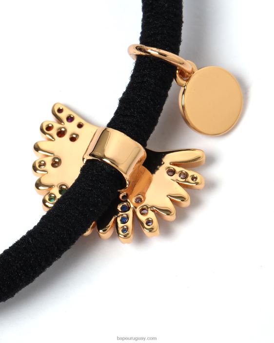 diadema dorada con logo mujer caso 26D801124 A Bathing Ape