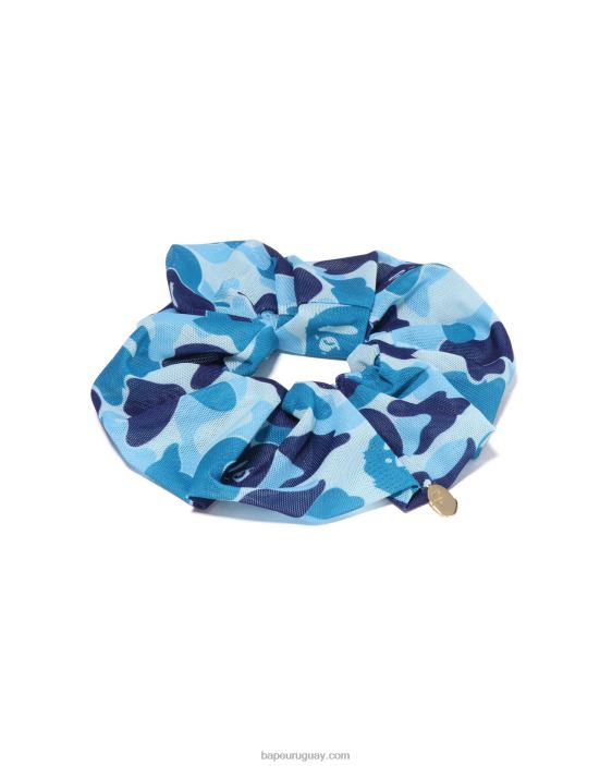 scrunchie camuflaje abc mujer azul claro 26D801063 A Bathing Ape