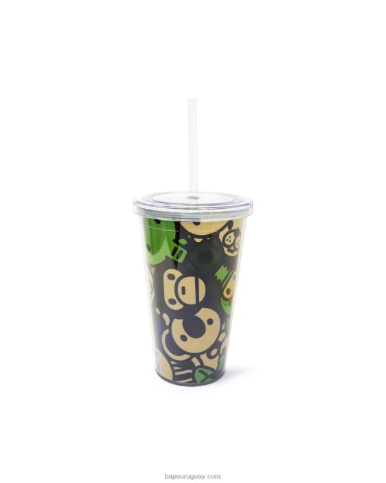 vaso plastico bebe milo mujer ejercito verde 26D801133 A Bathing Ape