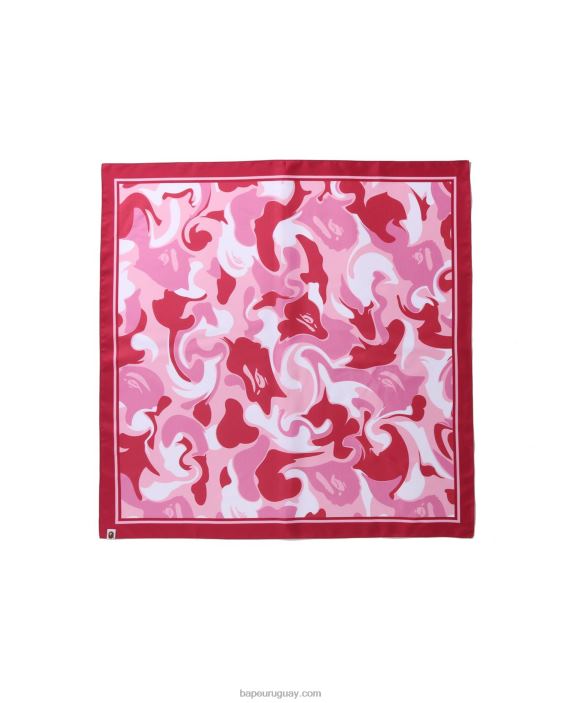 bufanda de camuflaje de mármol mujer rosa 26D801153 A Bathing Ape