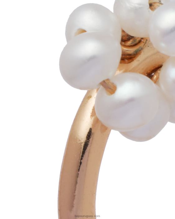 pendiente de clip con perla mujer oro 26D801120 A Bathing Ape