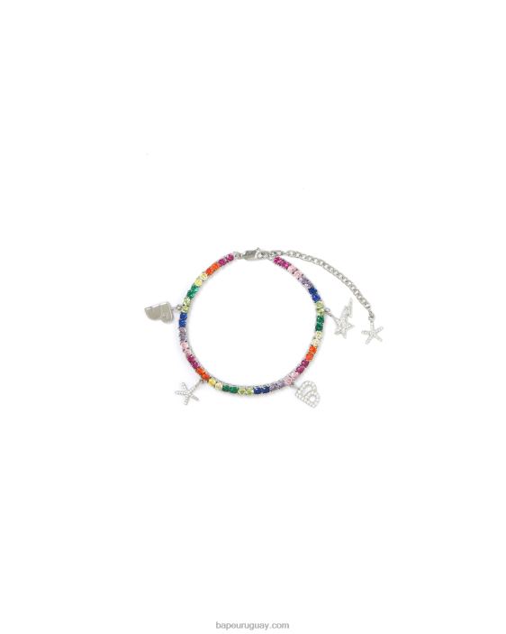 pulsera de cristal multicolor mujer caso 26D801119 A Bathing Ape