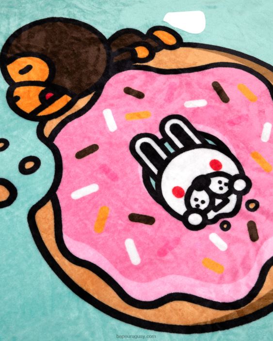 cobija y cojin bebe milo mujer verde claro 26D801103 A Bathing Ape