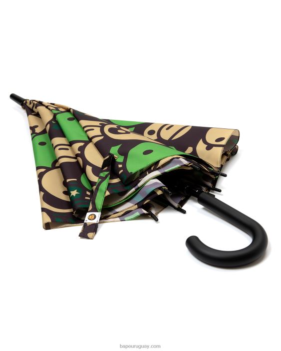 paraguas bebe milo mujer ejercito verde 26D801078 A Bathing Ape