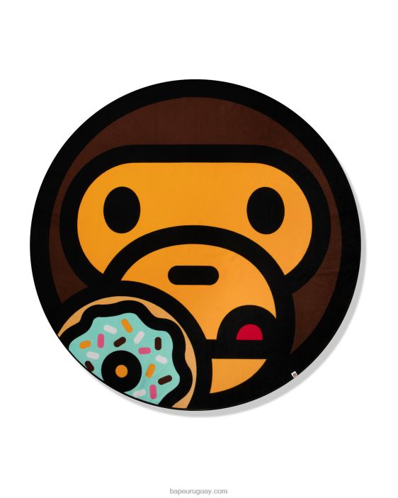 toalla de playa bebe milo mujer marrón 26D801094 A Bathing Ape