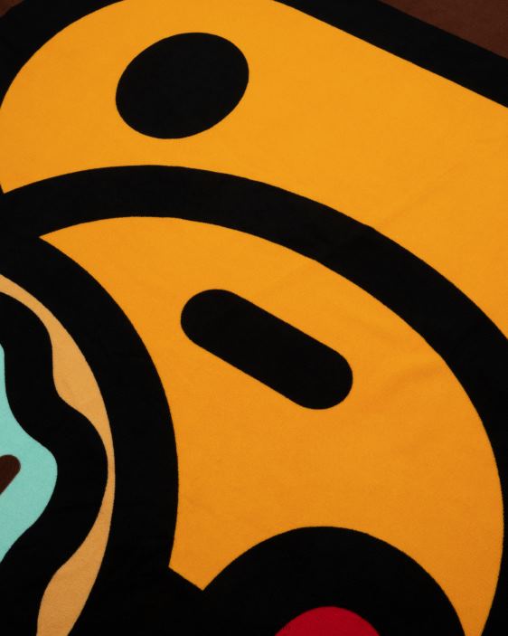 toalla de playa bebe milo mujer marrón 26D801094 A Bathing Ape