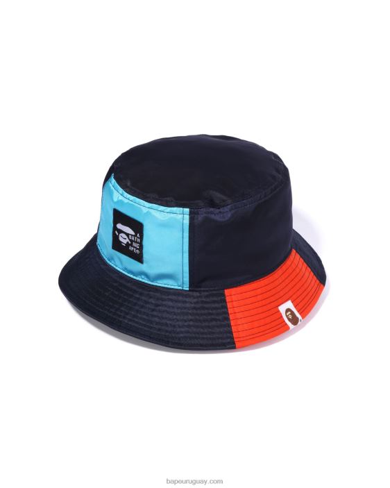 sombrero de pescador con bloques de color mujer caso 26D801148 A Bathing Ape