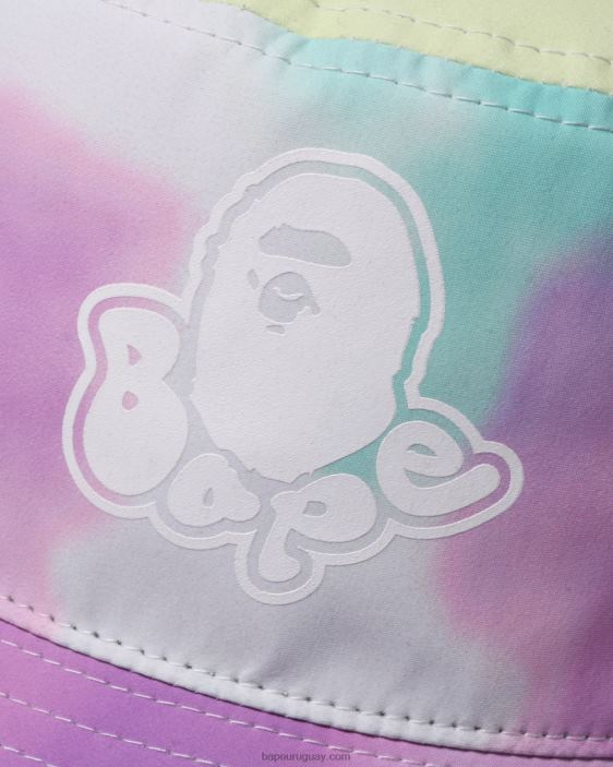 sombrero de pescador con efecto tie-dye mujer caso 26D801150 A Bathing Ape