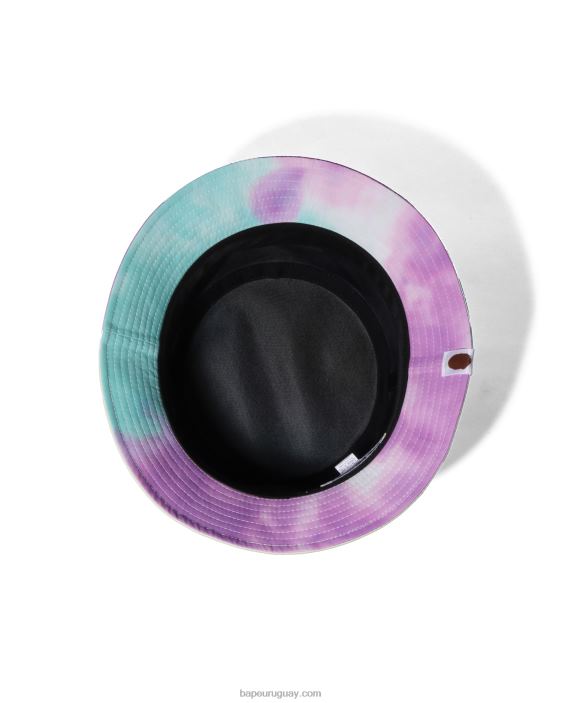 sombrero de pescador con efecto tie-dye mujer caso 26D801150 A Bathing Ape