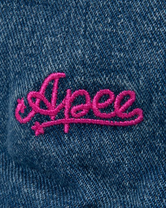 sombrero de pescador de mezclilla mujer mezclilla 26D801084 A Bathing Ape