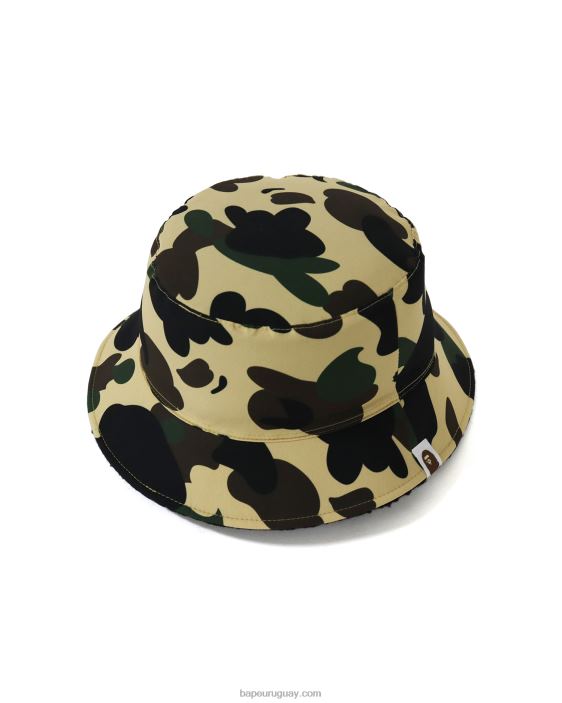 sombrero de pescador reversible 1st camo boa mujer negro 26D801155 A Bathing Ape