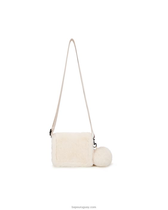 bandolera pequeña mujer blanco 26D801130 A Bathing Ape