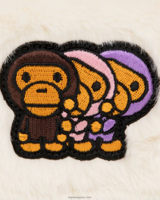 bandolera pequeña mujer blanco 26D801130 A Bathing Ape