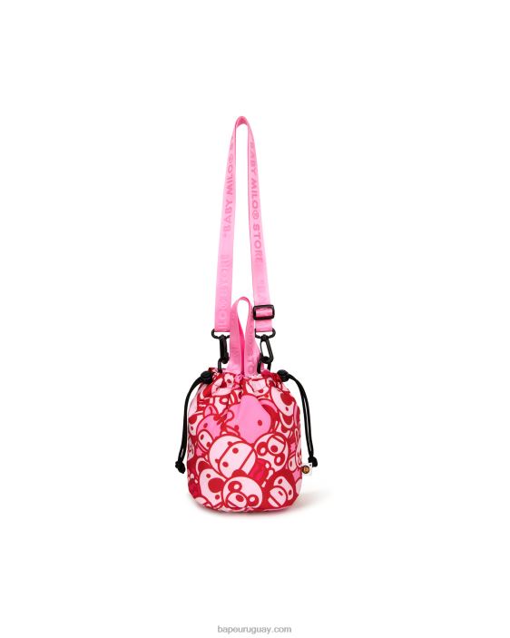 bolso farol bebe milo mujer rosa 26D801079 A Bathing Ape