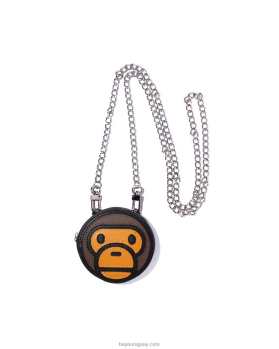 minibolso de hombro baby milo mujer negro 26D801067 A Bathing Ape